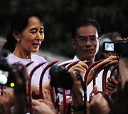 Aung San Suu Kyi paleista i&scaron; namų are&scaron;to 