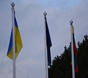 Etnokosmologijos muziejuje lankėsi Ukrainos kosmonautas Leonidas Kadeniukas