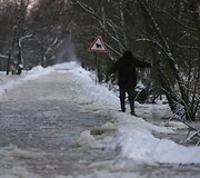 Potvynis ties Rusne