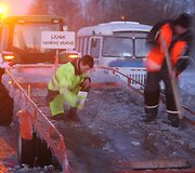 Potvynis ties Rusne