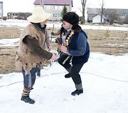 Užgavėnės Stubrių kaime, &Scaron;ilutės rajone