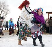 Užgavėnės Stubrių kaime, &Scaron;ilutės rajone
