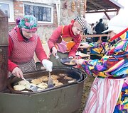 Užgavėnės Stubrių kaime, &Scaron;ilutės rajone