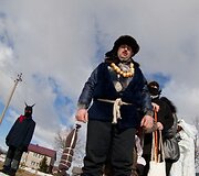 Užgavėnės Stubrių kaime, &Scaron;ilutės rajone