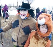 Užgavėnės Stubrių kaime, &Scaron;ilutės rajone