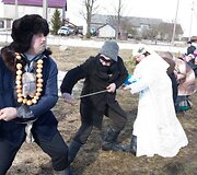 Užgavėnės Stubrių kaime, &Scaron;ilutės rajone