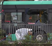 Sprogimas Jeruzalės autobusų stotelėje