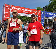 Stasys Laniauskas ir Zigmantas Rimkus &bdquo;Vilties bėgime&ldquo;