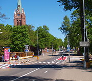 Rekonstruota Palangos Vytauto gatvė