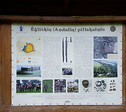 Ėgli&scaron;kių (Andulių) piliakalnis ir jo apylinkės, niokojamos keturračių
