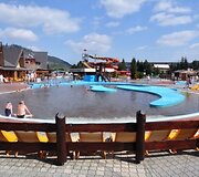 Be&scaron;eniovos vandens pramogų parkas Slovakijoje