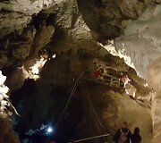 Demanovo slėnio stalagmitų ir stalaktitų Laisvės urvas