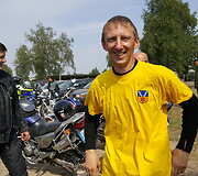 &bdquo;Mototurizmo ralio&ldquo; dalyviai Oro gynybos batalione Radvili&scaron;kyje