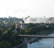Gaisras Žvėryne: už cerkvės degė medinis namas