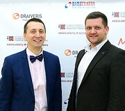 Klubo koordinatorius Giedrius Garbinčius, UAB Dailitransa vadovas Raimondas Dailidka