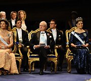 &Scaron;vedijos karalienė Silvia, princas Carlas Philipas, karalius Carlas Gustafas, princas Danielius ir princesė Victoria