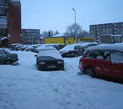 Sniegas Kvėdarnoje