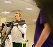 Lietuvos rinktinė treniruojasi Hjustone 