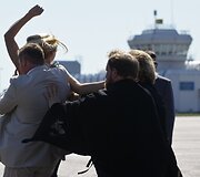 &bdquo;Femen&ldquo; aktyvistės nepraleido progos surengti i&scaron;puolį prie&scaron; patriarchą Kirilą.