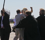 &bdquo;Femen&ldquo; aktyvistės nepraleido progos surengti i&scaron;puolį prie&scaron; patriarchą Kirilą.
