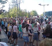 Linijiniai &scaron;okiai Palangoje