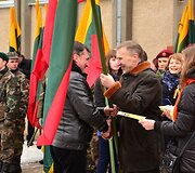 Vasario 16-osios &scaron;ventė Kurkliuose