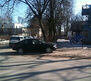 &bdquo;Volvo&ldquo; nuvertė informacinį ženklą.