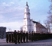 Rikiuotė prie Kauno rotu&scaron;ės (1991 m.)