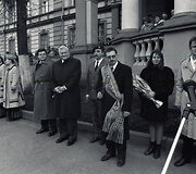 Kra&scaron;to apsaugos ministerijos vadovų kaita: Audrių Butkevičių keičia Linas Linkevičius (1993 m. lapkričio 4-oji)
