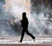 Protesto akcija Tiranoje virto kruvinomis kautynėmis.