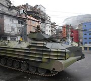 Operacija &bdquo;Taikos &scaron;okas&ldquo; Rio de Žaneiro Rocinjos faveloje