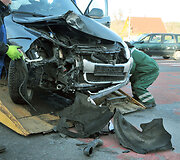 Avarijos vietoje