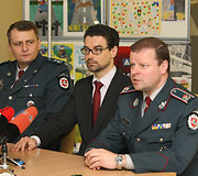 Gintaras Aliksandravičius, Mindaugas Jusius ir Saulius Skvernelis