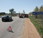 Avarijos vietoje