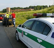 Netikėtas policijos reidas &Scaron;alčininkų rajone