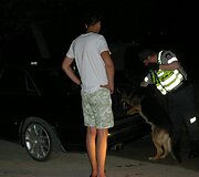 Netikėtas policijos reidas &Scaron;alčininkų rajone