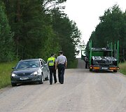 Netikėtas policijos reidas &Scaron;alčininkų rajone