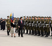 Čekijos gynybos ministro Alexandro Vondra vizitas &Scaron;iauliuose