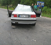 Avarijos vietoje