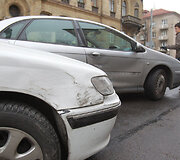Trijų automobilių avarija