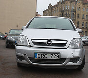Dviejų automobilių avarija