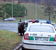 Policijos reidas Vilniuje
