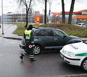 Policijos reidas Vilniuje