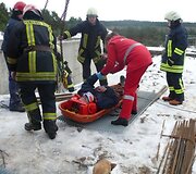 Gelbėjimo darbai Ukmergės rajone
