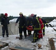 Gelbėjimo darbai Ukmergės rajone