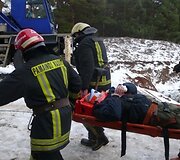Gelbėjimo darbai Ukmergės rajone