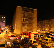 Įvykio vietoje Žirmūnų g., Vilniuje