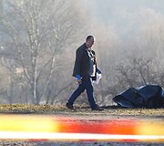Įvykio vietoje Vilniuje, Subačiaus g.
