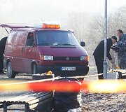 Įvykio vietoje Vilniuje, Subačiaus g.