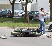 Avarijos vietoje Žarijų g.